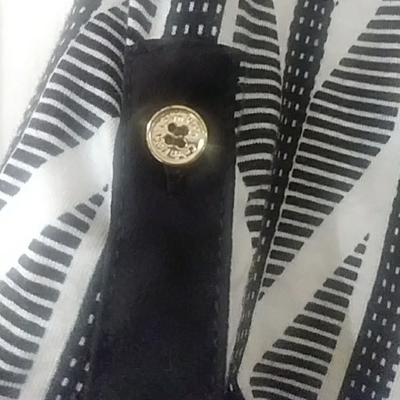 Calvin Klein top 2XL black white boho style - Picture 4 of 8